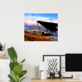 Hang op de Californische kust Poster (Thuiskantoor)