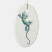 Hang op Gecko Keramisch Ornament (Rechts)