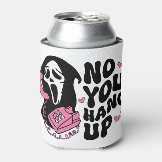 "Hang op" Ghostface Horror Fan Gift Blikjeskoeler (Blikje Voorkant)