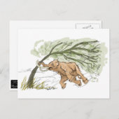 Hang op in het Briefkaart van Mammoth (Voorkant / Achterkant)