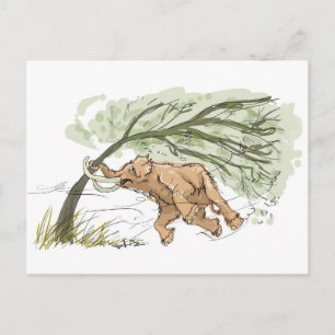 Hang op in het Briefkaart van Mammoth