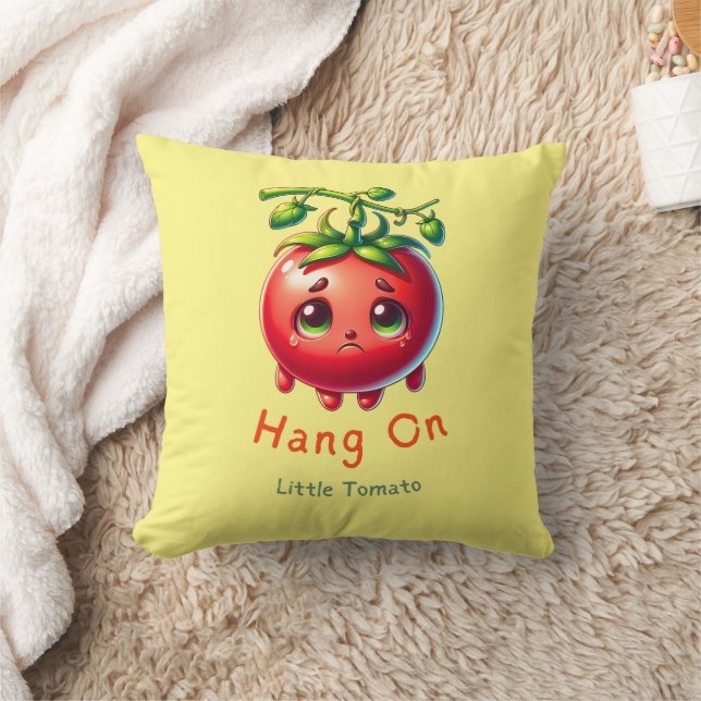 Hang op Little Tomato T-Shirt, Tomato Lover Gift, Kussen (Deken)