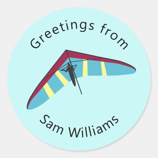 Hang Ronde Sticker (Voorkant)