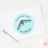 Hang Ronde Sticker (Envelop)