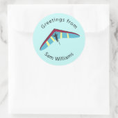 Hang Ronde Sticker (Tas)