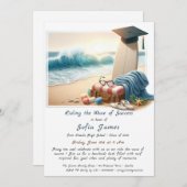 Hang Ten Graduation Party Ride de golf van succes Kaart (Voorkant / Achterkant)