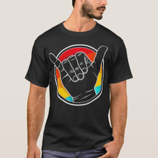 Hang ten  Vdub Greeting  Shaka wave  Aircooled Lif T-shirt