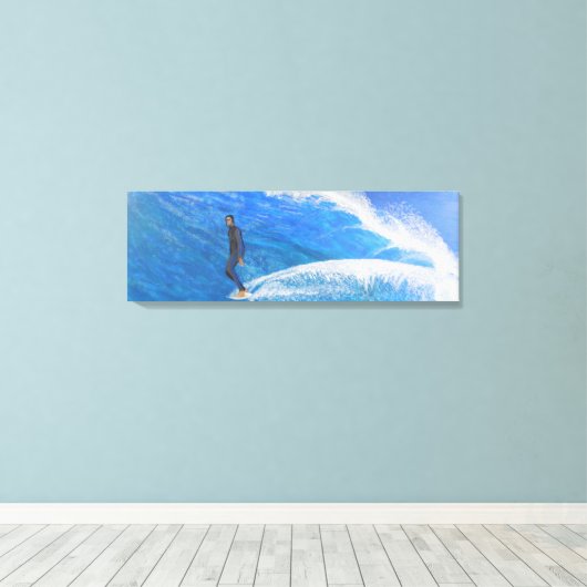 Hang tien canvas afdruk (Insitu (Houten vloer))