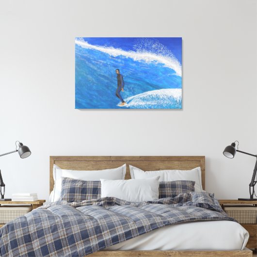 Hang tien canvas afdruk (Insitu (Slaapkamer))