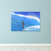 Hang tien canvas afdruk (Insitu (Houten vloer))