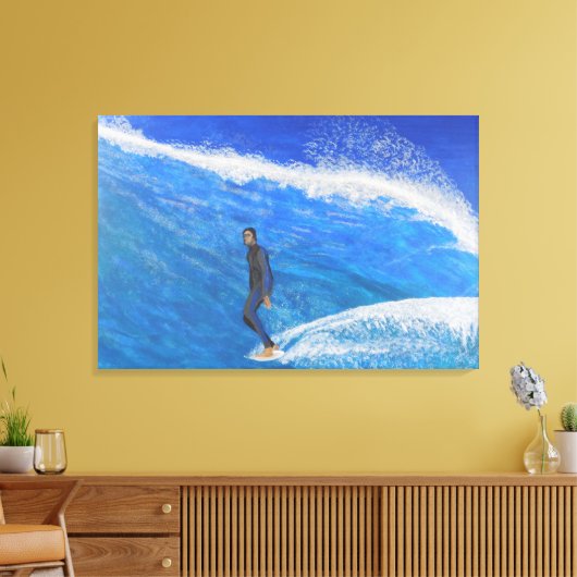 Hang tien canvas afdruk (Insitu (Woonkamer))