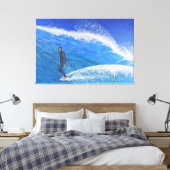 Hang tien canvas afdruk (Insitu (Slaapkamer))