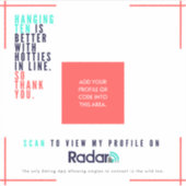 "Hang Tien" - QR-kaart voor vinylSURF Sticker (Voorkant)