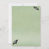 Hang uit met de Bats Halloween Uitnodiging (Achterkant)