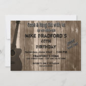 HANG UIT MET DE INVITATIE VAN AMERIKAANSE PARTIJEN KAART (Achterkant)