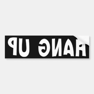 HANG UP (omgekeerd) Bumpersticker