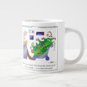 HANG-UPS Cartoon Koffie-Mok Grote Koffiekop (Rechts)