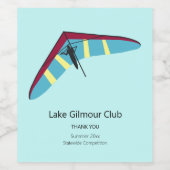 Hang Wijn Etiket (Enkel label)