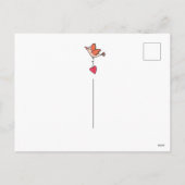 Hang Your Heart Feestdagenkaart (Achterkant)