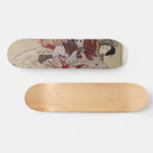 Hangakujo, Vrouw Samurai circa 1885 Persoonlijk Skateboard (Horizontaal)