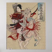 Hangakujo, Vrouw Samurai circa 1885 Poster (Voorkant)