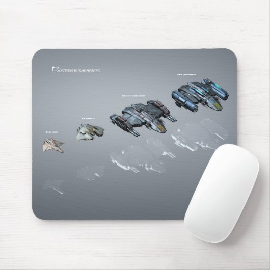 Hangar units mouse pad muismat (Met muis)