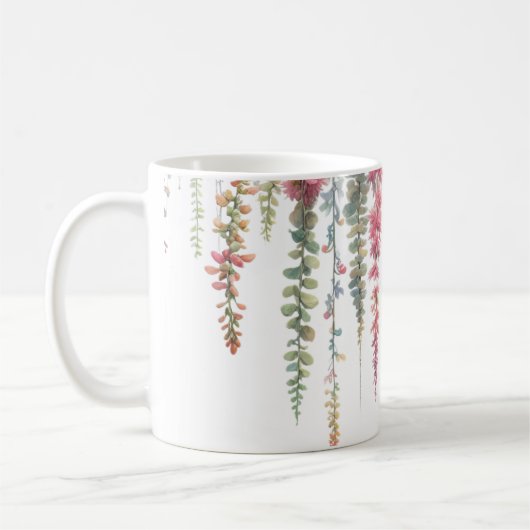Hangbloemen Koffiemok (Links)