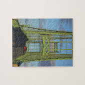 Hangbrug naar Little Deer Isle Legpuzzel (Horizontaal)