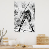 Hange Zoe Artwork Attack op Titan Poster (Keuken)