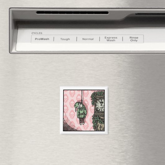 Hanged Elf Doll - Magnet Pop Gothic Holiday (Insitu (Vaatwasser))
