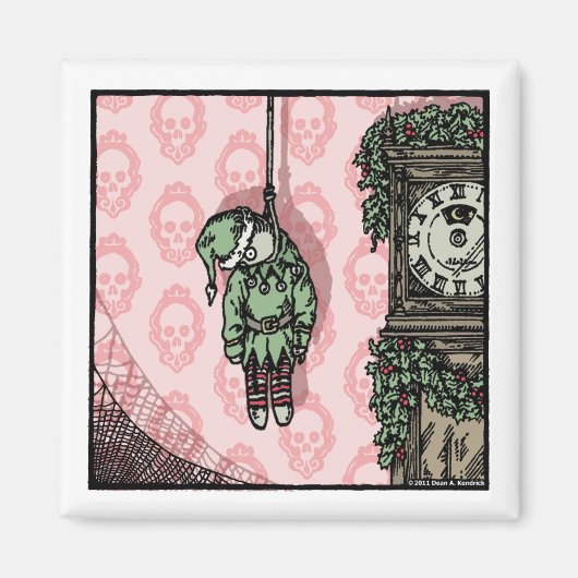 Hanged Elf Doll - Magnet Pop Gothic Holiday (Voorkant)