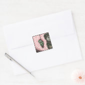 Hanged Elf Doll - Pop Gothic Holiday Vierkante Sticker (Envelop)
