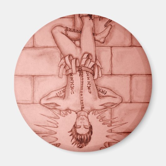 Hanged Man Tarot Card Magneet (Voorkant)