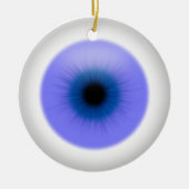 Hangen Blue Eye op Eyeball Ornament (Voorkant)