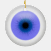 Hangen Blue Eye op Eyeball Ornament (Achterkant)
