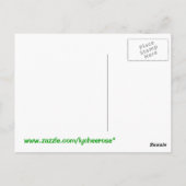 hangen in briefkaart (Achterkant)