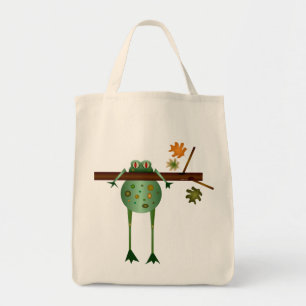 Hangen in daar Treefrog Canvas tas