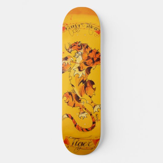hangen in de TIGER board Skateboard (Voorkant)