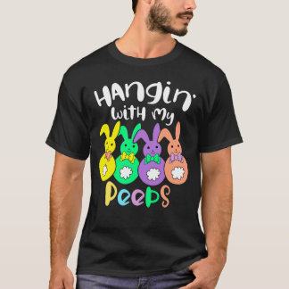 Hangen koelen met mijn peps Happy Paast Gift T-shirt
