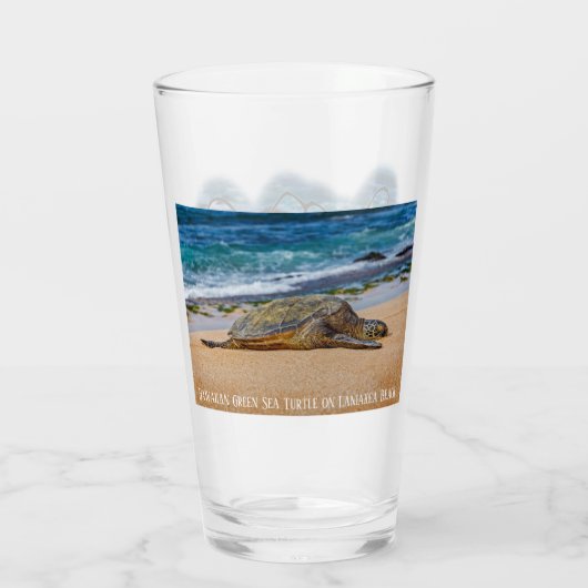 Hangen, losse Zee, bier Glas (Achterkant)