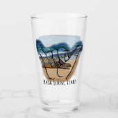 Hangen, losse Zee, bier Glas (Voorkant)