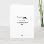 Hangen met de juiste mensen verjaardag kaart (Achterkant)