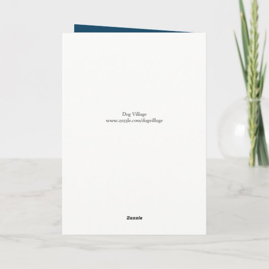 Hangen met Gnomies Duitse Herder Kerstmis Feestdagen Kaart (Achterkant)