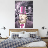 Hangen met hyde canvasafdruk canvas afdruk (Insitu (Slaapkamer))