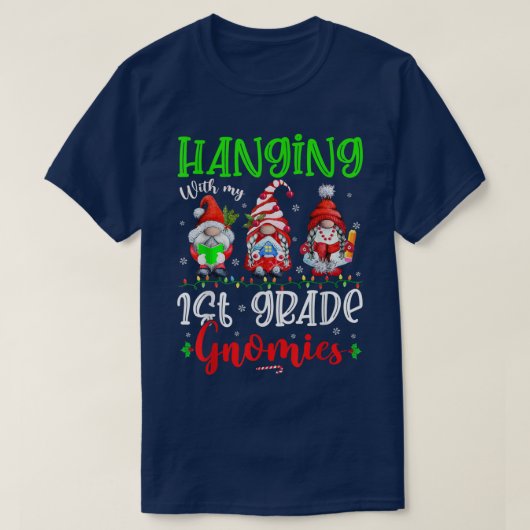 Hangen met mijn 1e grade graadmeter t-shirt (Design voorkant)