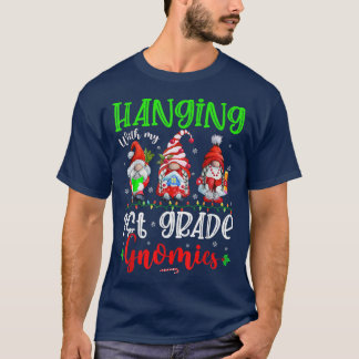 Hangen met mijn 1e grade graadmeter t-shirt