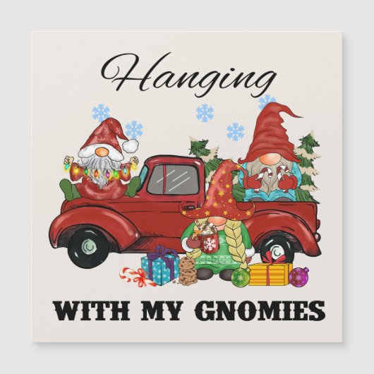 Hangen met mijn gnomen (Voorkant)
