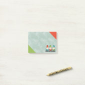 Hangen met mijn gnomen post-it® notes (Op bureau)