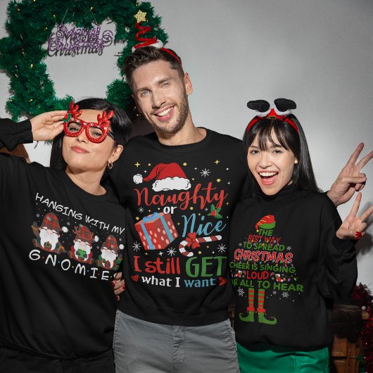 Hangen met mijn gnomen t-shirt