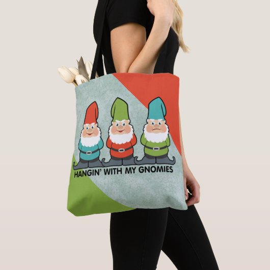 Hangen met mijn Gnomies vrienden Tote Bag (Dichtbij)